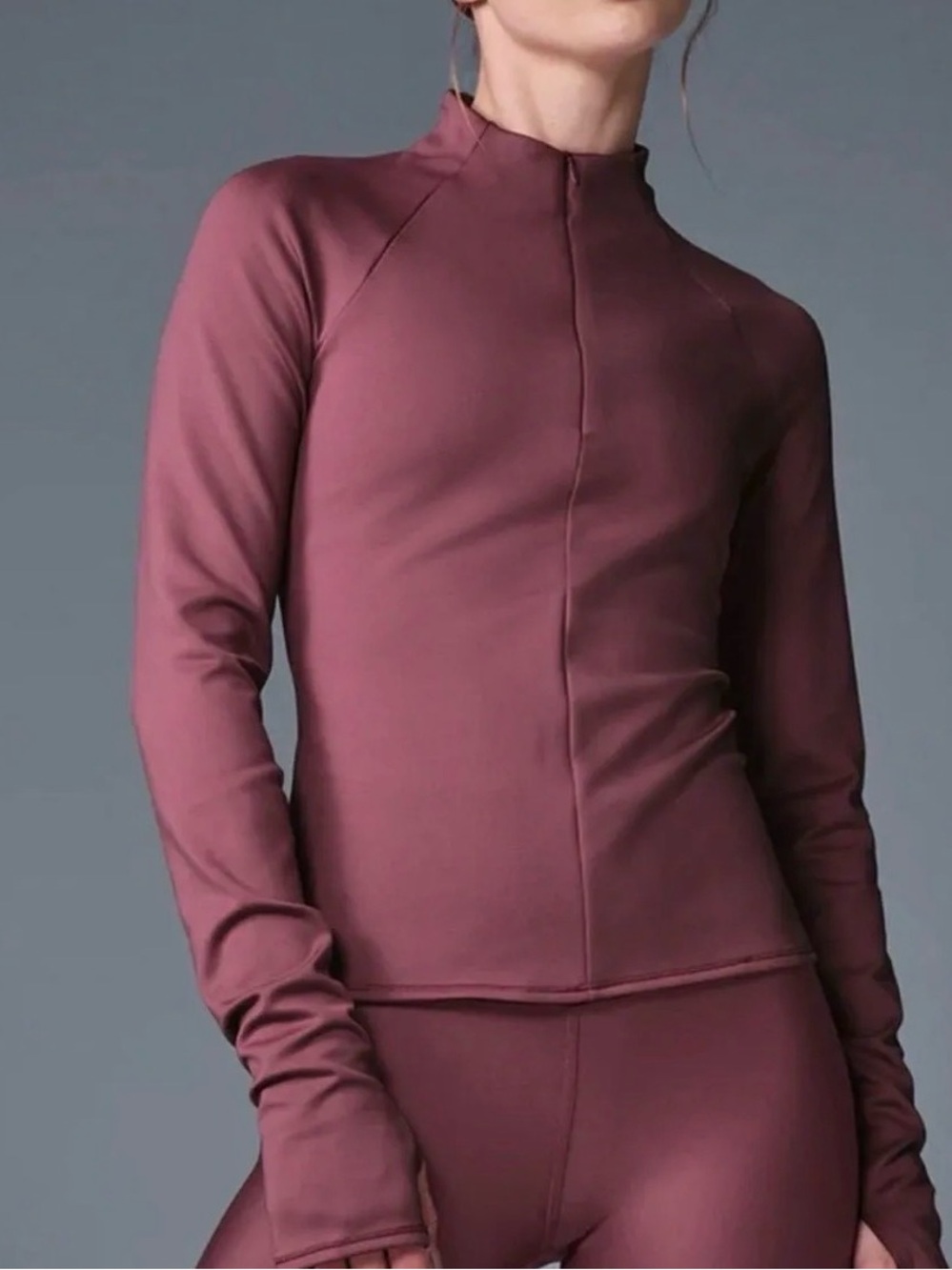 Alo Yoga Airlift Winter Warm 1/4 Zip - Size small